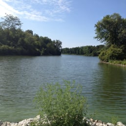 The lake from my bench.