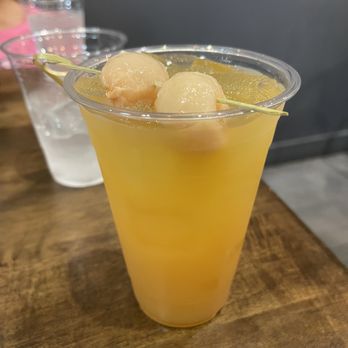 OMELI Kitchen - Tra Le Chi ( Lychee Peach Iced Tea - Vietnamese Near Me - Fullerton, California OMELI Kitchen - Tra Le Chi ( Lychee Peach Iced Tea - Vietnamese Near Me - Fullerton, California