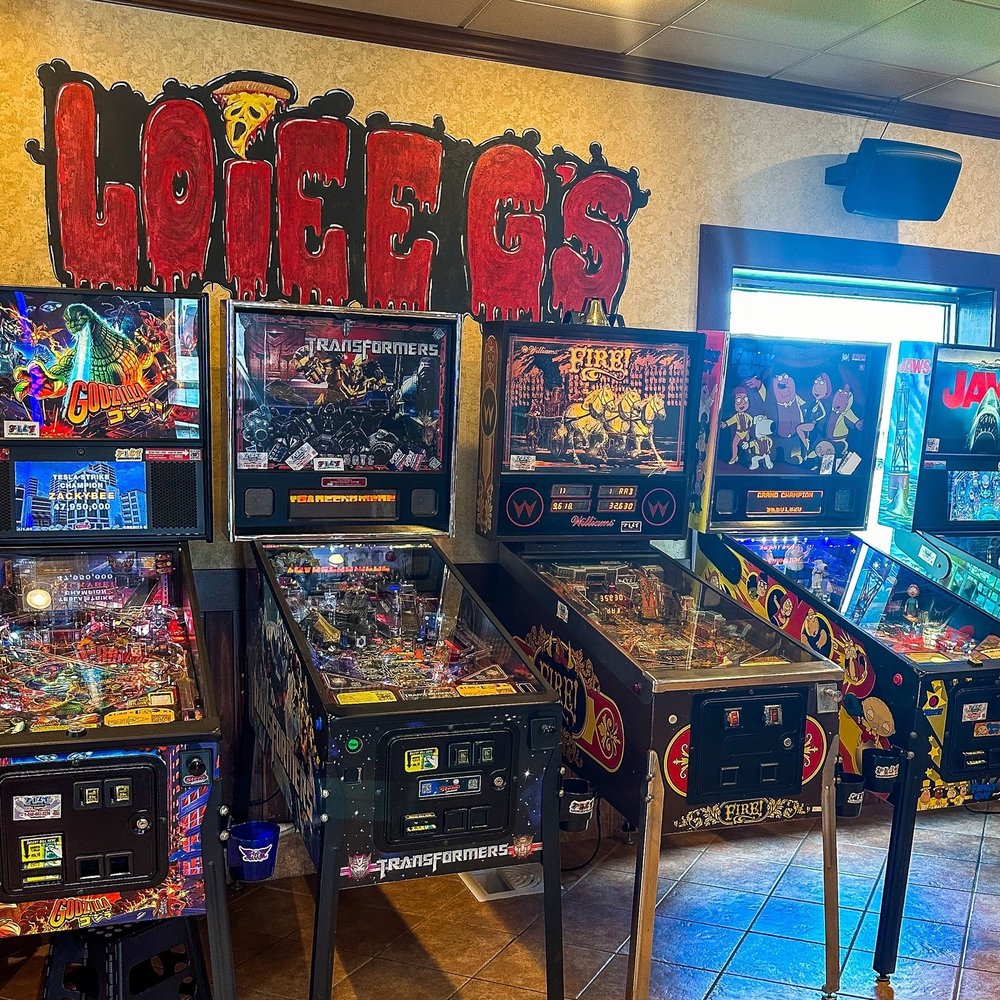 Loiee G's - Pinball machines! - Salad Near Me - Delaware, Ohio