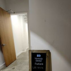 Westside Dental - Door leading to dentist office