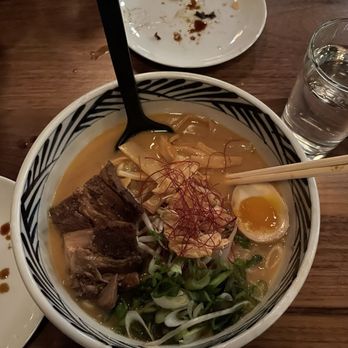 Ramen Wasabi - Spicy Roasted Garlic Miso Ramen - Ramen Near Me - Chicago, Illinois