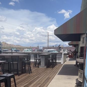 The Hitching Post - Outdoor patio with a view - Pizza Near Me - Apache Junction, Arizona The Hitching Post - Outdoor patio with a view - Pizza Near Me - Apache Junction, Arizona