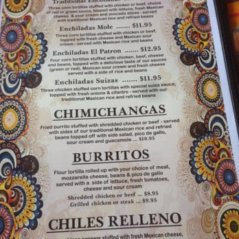 El Patron - Menu - Mexican Near Me - Allentown, Pennsylvania El Patron - Menu - Mexican Near Me - Allentown, Pennsylvania