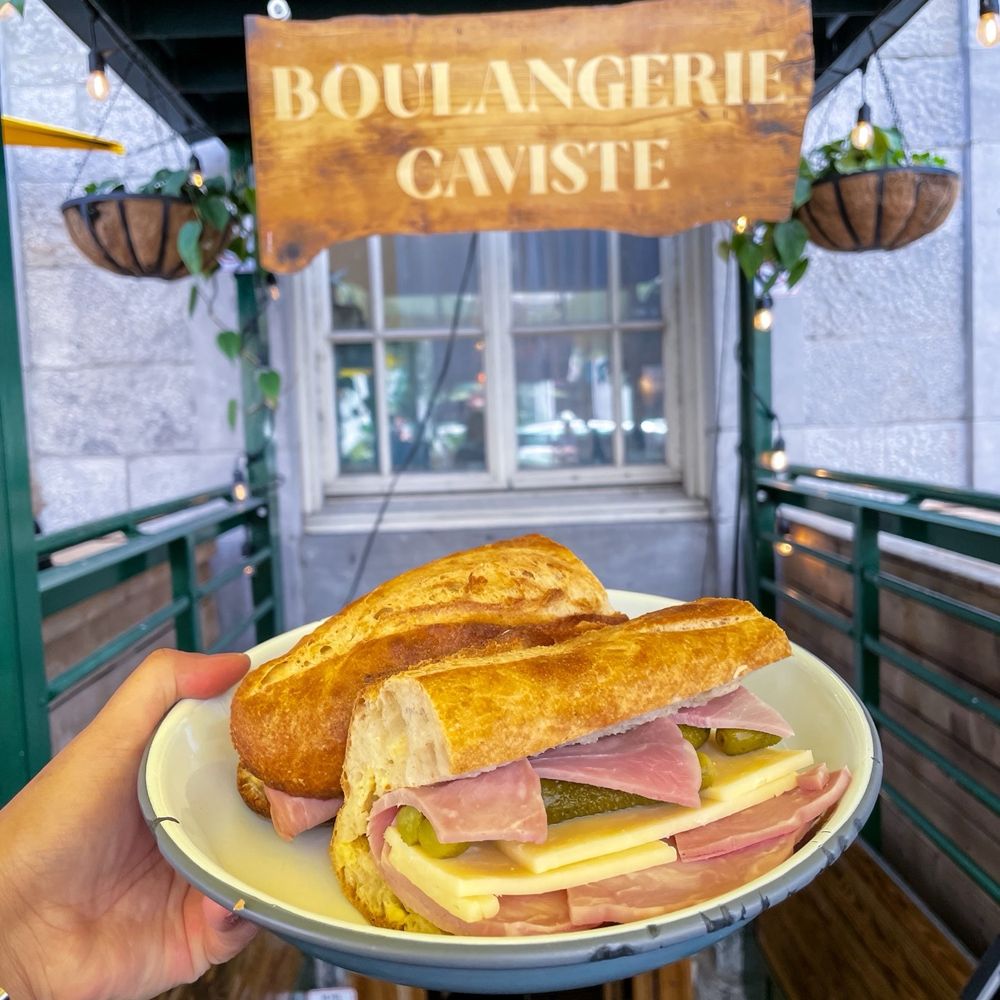 ham and cheese with pickles on baguette ham and cheese with pickles on baguette