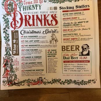 Brewligans Public House - Fun holiday drinks! - Sports Bars Near Me - Trenton, Michigan