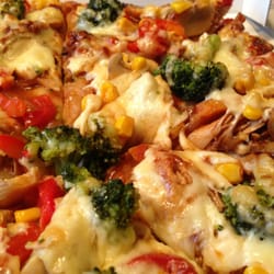 Country Pizza - Große BBQ - super lecker