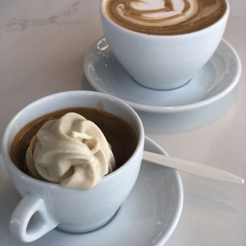 Coffee Cultures Alameda - Lavender latte & Affogato - Coffee & Tea Near Me - Alameda, California