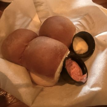 Ember & Oak Prime - Complimentary Bread with Strawberry and Honey Butter spread - Bars Near Me - Southaven, Mississippi Ember & Oak Prime - Complimentary Bread with Strawberry and Honey Butter spread - Bars Near Me - Southaven, Mississippi