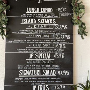 Johnny Pacific - Inside menu - Latin American Near Me - Winnetka, California