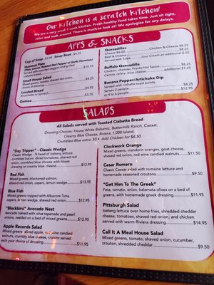 Menu photo 5 Penny Lane Clarence, NY