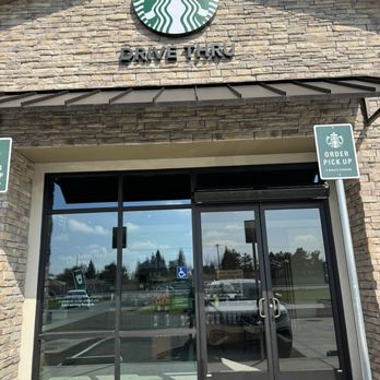 Starbucks - the entrance to the starbucks coffee lounge - Coffee & Tea Near Me - Bakersfield, California