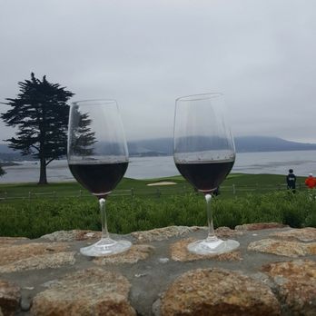 The Bench - Wine by the outdoor fire pits - New American Near Me - Pebble Beach, California