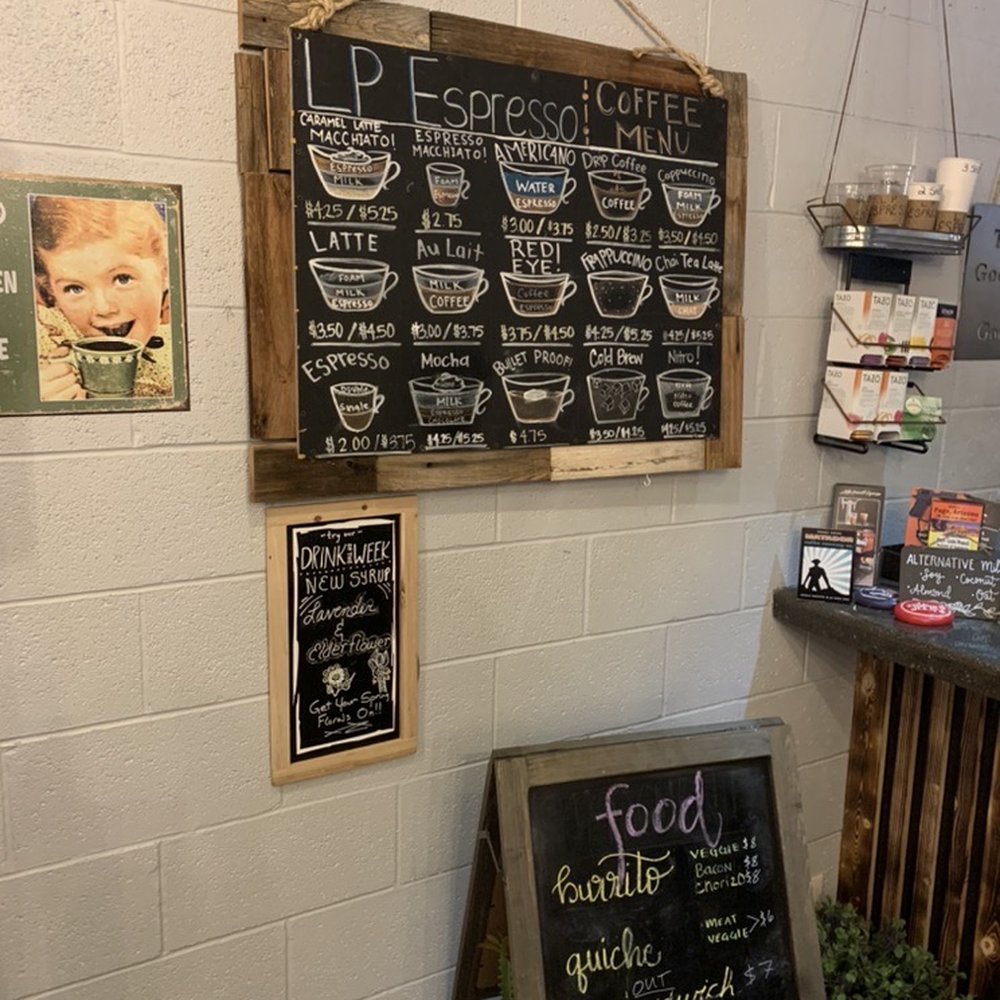 LP Espresso - Looks at those options! - Coffee & Tea Near Me - Page, Arizona LP Espresso - Looks at those options! - Coffee & Tea Near Me - Page, Arizona