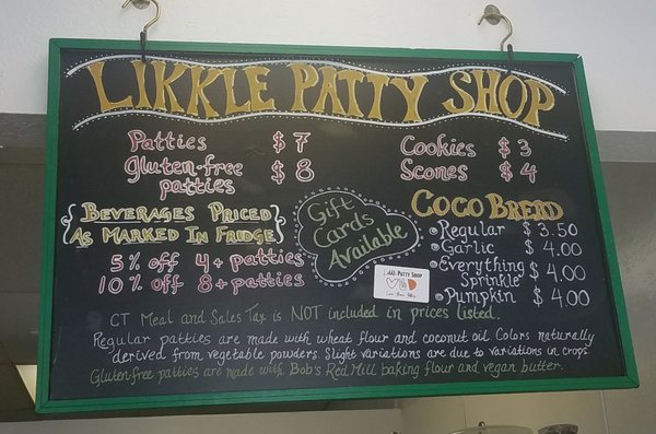 Menu photo 4 Likkle Patty Shop Windsor, CT Menu photo 4 Likkle Patty Shop Windsor, CT