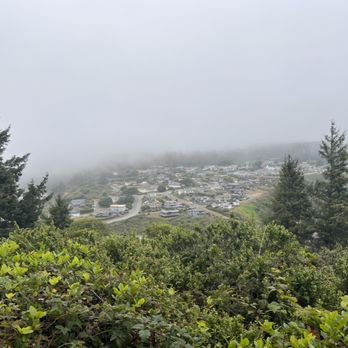 Trinidad Head Beach - town of Trinidad; view from trail - Hiking Near Me - Trinidad, California
