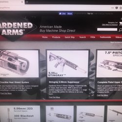 Hardened Arms - Home page of Hardened Arms