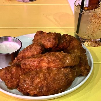 Lost & Found - Chargrilled Peri Peri wings - Cocktail Bars Near Me - Houston, Texas Lost & Found - Chargrilled Peri Peri wings - Cocktail Bars Near Me - Houston, Texas