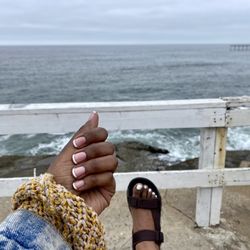 Queen’s Nails Hair and Skincare - Ocean view after my beautiful pedicure and gel French manicure at Queens nails and spa! Thank you so much Nancy and Helen
