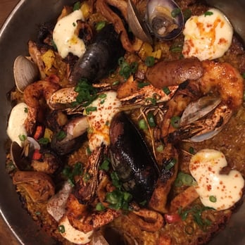 Vaca - Before picture of the seafood paella - Tapas/Small Plates Near Me - Costa Mesa, California Vaca - Before picture of the seafood paella - Tapas/Small Plates Near Me - Costa Mesa, California