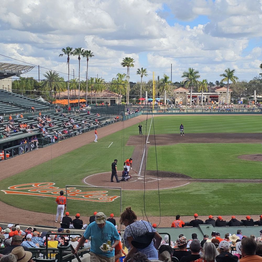 Beautiful Day for Spring Training! Beautiful Day for Spring Training!