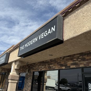 The Modern Vegan - Front of restaurant - Vegan Near Me - Las Vegas, Nevada The Modern Vegan - Front of restaurant - Vegan Near Me - Las Vegas, Nevada