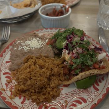 RED O - Taco Plate - Mexican Near Me - Thousand Oaks, California