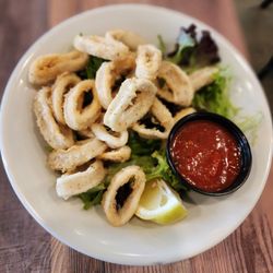 Slice of Brooklyn Wood Fired Pizza & House Made Pasta - Calamari