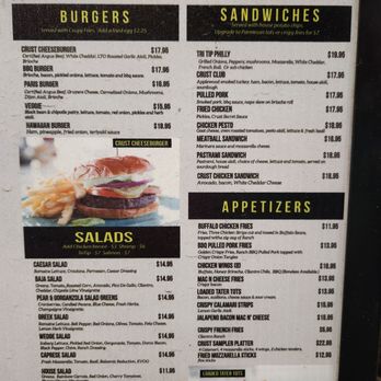 Crust Kitchen - Menu - Pizza Near Me - San Diego, California Crust Kitchen - Menu - Pizza Near Me - San Diego, California