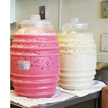 Taqueria La Pasadita - two large plastic jugs - Mexican Near Me - Benson, North Carolina Taqueria La Pasadita - two large plastic jugs - Mexican Near Me - Benson, North Carolina