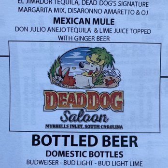 Dead Dog Saloon - Gator piss great drink - Seafood Near Me - Murrells Inlet, South Carolina Dead Dog Saloon - Gator piss great drink - Seafood Near Me - Murrells Inlet, South Carolina