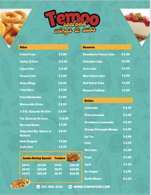 Menu photo 4 Temoo Gainesville, FL Menu photo 4 Temoo Gainesville, FL