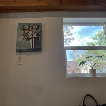 Fox Dog Coffee - Beautiful floral art piece by the coffee shop artist - Coffee & Tea Near Me - Erie, Colorado Fox Dog Coffee - Beautiful floral art piece by the coffee shop artist - Coffee & Tea Near Me - Erie, Colorado