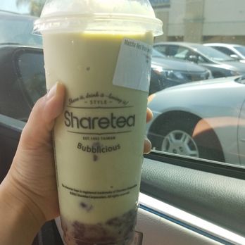 Sharetea - * Matcha green tea ice blended with red bean and a scoop of vanilla ice cream. - Coffee & Tea Near Me - Fountain Valley, California Sharetea - * Matcha green tea ice blended with red bean and a scoop of vanilla ice cream. - Coffee & Tea Near Me - Fountain Valley, California