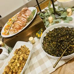 Rocky Top Catering - Once you heat up everything, you can have all this delicious food ready in your table