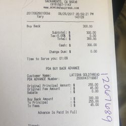 ACE Cash Express - Proof they are fraud