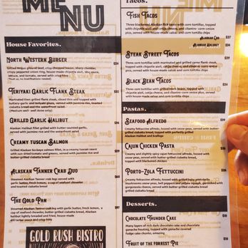 Gold Rush Bistro - Seafood Near Me - Seward, Alaska
