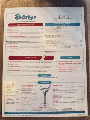 Menu photo 3 Sharky's Waterfront Grill Kingwood, TX Menu photo 3 Sharky's Waterfront Grill Kingwood, TX