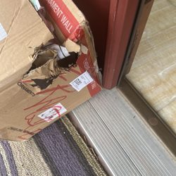 FedEx Office Print & Ship Center - The delivered package prior to me opening & inspecting item's condition.