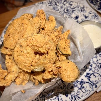 Tupelo Honey Southern Kitchen & Bar - Fried pickles - Southern Near Me - Des Moines, Iowa Tupelo Honey Southern Kitchen & Bar - Fried pickles - Southern Near Me - Des Moines, Iowa