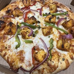 Paneer pizza Paneer pizza
