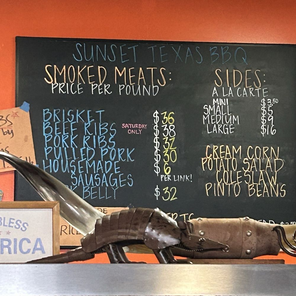 Sunset Texas Barbecue - Menu 8/2024 - Barbeque Near Me - Honolulu, Hawaii Sunset Texas Barbecue - Menu 8/2024 - Barbeque Near Me - Honolulu, Hawaii