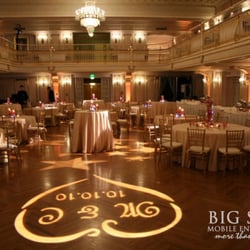 Big Show Mobile Entertainment - our wedding lighting at the Davenport Hotel