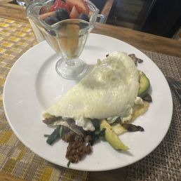 Build your omelette.