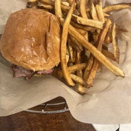 Brisket sandwich Brisket sandwich