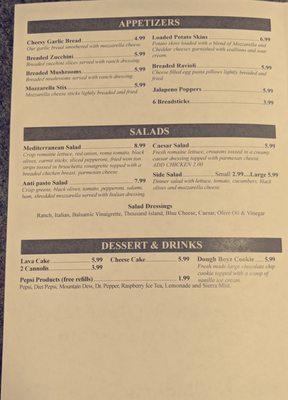 Menu photo 4 Dough Boyz Pizzeria Prescott Valley, AZ