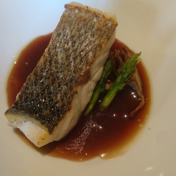 Rosewood Villa Magna - Grilled sea bass with sautéed vegetables - Hotels Near Me - Madrid, M