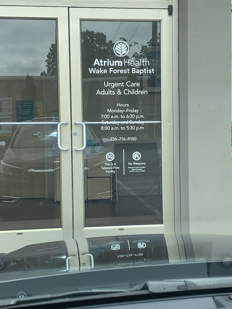 URGENT CARE PISGAH CHURCH WAKE FOREST BAPTIST HEALTH Updated September 2024 11 Photos