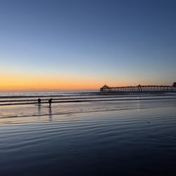 Imperial Beach Pier - Watching the sunset