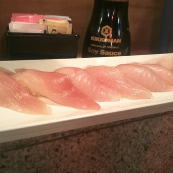 Sushi Asahi - yellowtail, rice under was gross and hard - Sushi Bars Near Me - Riverside, California