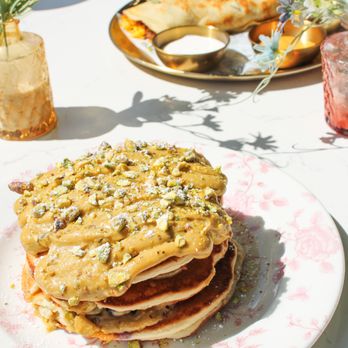Café Bastille Miami Beach - NEW! Pistachio Pancakes - Cafes Near Me - Miami Beach, Florida Café Bastille Miami Beach - NEW! Pistachio Pancakes - Cafes Near Me - Miami Beach, Florida